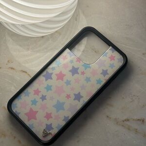 Wildflowers Starry Night Phone Case - Pink, Purple, Blue
